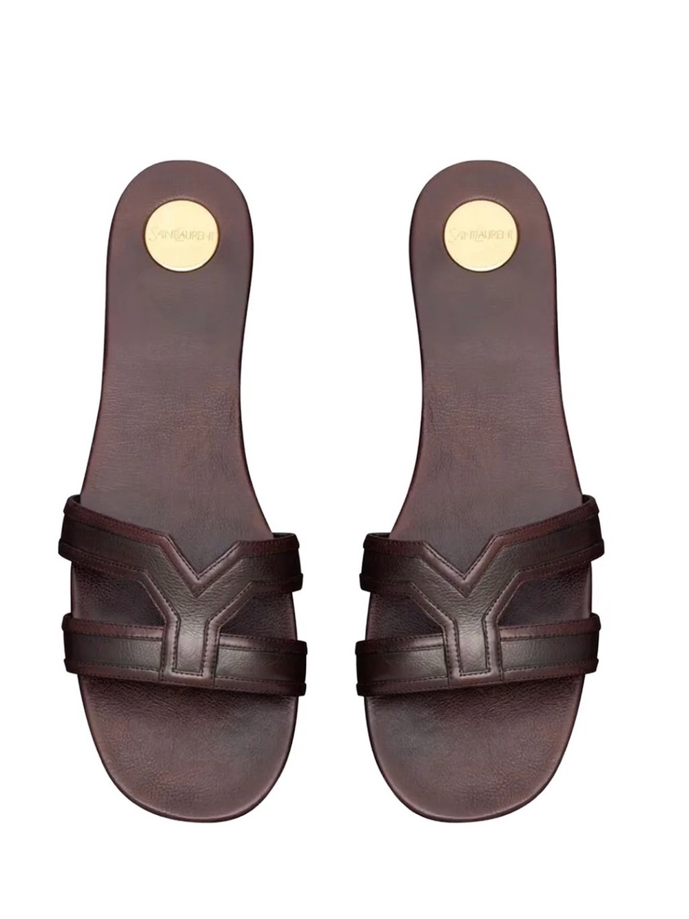 NIB SAINT LAURENT  MABROUKA SLIDES 40 /10